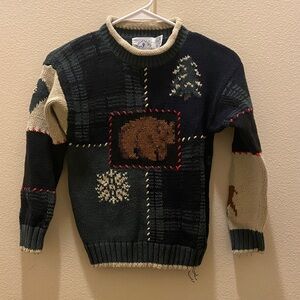 Cabin core knit sweater